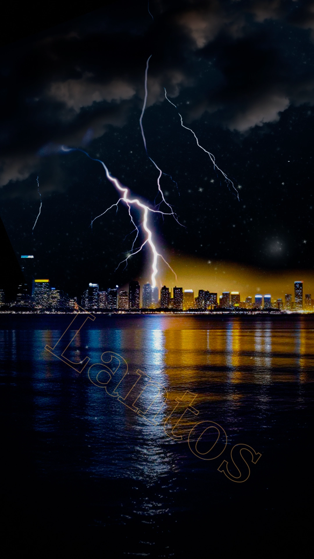 Mobile menu background